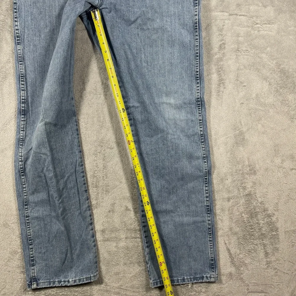 Wrangler‎ Style 23 Jeans Mens 38(36)x36(35) Light Wash Relaxed Straight 23MWXAB